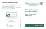 Blocco Operatorio Multispecialistico Sala Operatoria Chirurgia