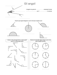 Gli angoli - Maestro Massimo