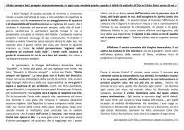 «State sempre lieti, pregate incessantemente, in ogni cosa rendete