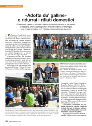 «Adotta du` galline» e ridurrai i rifiuti domestici