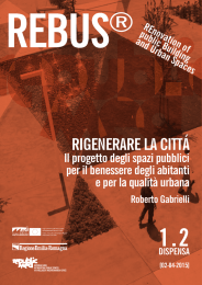 REBUS 1-2 rigenerare la città di Roberto Gabrielli