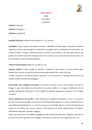 30 Nido D`Infanzia Linus Via Giugno, 2 Novafeltria Gestione