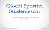 Giochi Sportivi Studenteschi - Ufficio Scolastico La Spezia