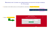 1) Accedere al sito della scuola (www.liceosabin.it) e selezionare