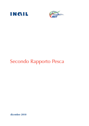 Secondo Rapporto Pesca - Ministero delle Infrastrutture e dei Trasporti