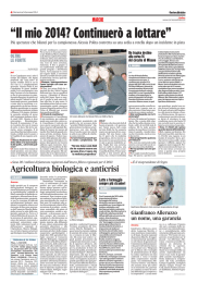 “Il mio 2014? Continuerò a lottare”