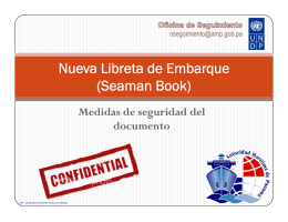 Seaman Book - Autoridad Mar&iacute;tima de Panam&aacute;