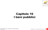 Beni Pubblici - Dipartimento di Economia, Statistica e Finanza