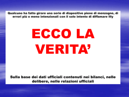 La verit&agrave; sugli incarichi