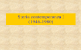 Storia contemporanea