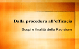 Dalla procedura all`efficacia - Ordine dei Dottori Commercialisti e