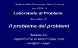 Diapositiva 1 - Dipartimento di Matematica