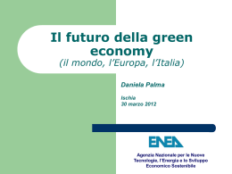 La green economy - Liceo Statale "Ischia"