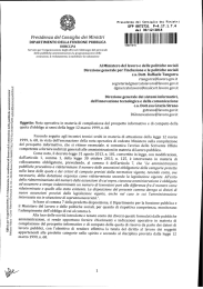 Nota operativa del 30 dicembre 2014