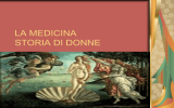 La medicina - storia di donne (prof. Vecchio)