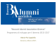 “Bocconi Alumni Association Ginevra” Programma di sviluppo per il
