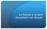 PowerPoint Presentation - Le Donne Nel Mondo