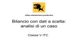 Esercitazione Bilancio con dati a scelta