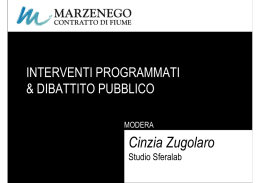 interventi programmati