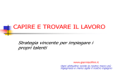 capire e trovare il lavoro