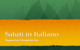 Saluti in Italiano