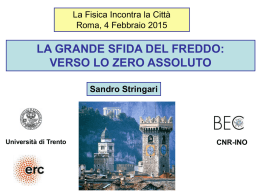 Diapositiva 1 - Universit&agrave; degli Studi Roma Tre