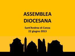 La scheda biblica - diocesi di Sant`Angelo dei Lombardi – Conza