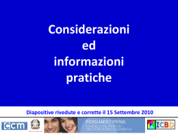 Counseling preconcezionale