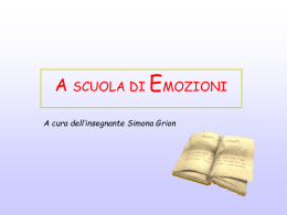 a scuola di emozioni