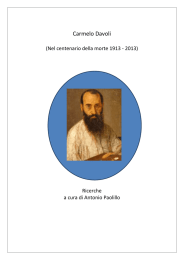 Carmelo Davoli - Comune di Filadelfia