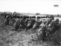 La prima guerra mondiale - Fresa