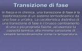 Transizioni di fase - Polymer Technology Group