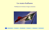 Webquest sullo stato Italiano