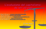 L`evoluzione del capitalismo da ieri a oggi