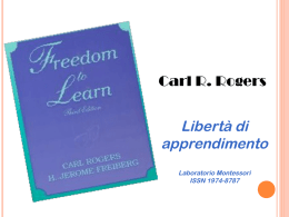 Carl Rogers - Libertà nell`apprendimento