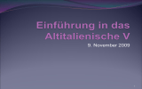 Einführung in das Altitalienische - uk