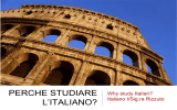 PERCHE STUDIARE L`ITALIANO?
