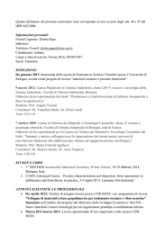 Quanto dichiarato nel presente curriculum vitae corrisponde al vero