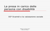 La presa in carico delle persona con disabilità