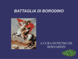 battaglia di borodino