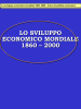 Corso di politica economica LO SVILUPPO ECONOMICO