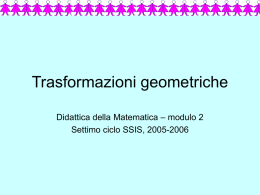 Trasformazioni geometriche