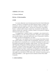 Chimica in casa - Apertis verbis