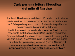 Curi: per una lettura filosofica del mito di Narciso