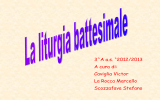 Il battistero e il battesimo