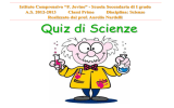 Quiz di Scienze