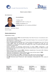 Giacomo Biondi - Istituto per i Beni Archeologici e Monumentali (IBAM)