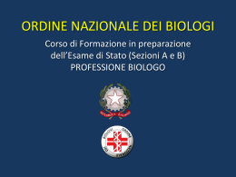 Ordine Nazionale dei Biologi