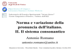 2 - Dipartimento di Lingue e Letterature Straniere e Culture Moderne