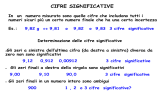 Cifre significative e notazione scientifica